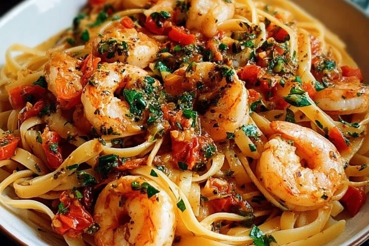 chili-knoblauch-garnelenpasta