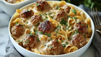 schwedischer-hackballchen-nudelauflauf