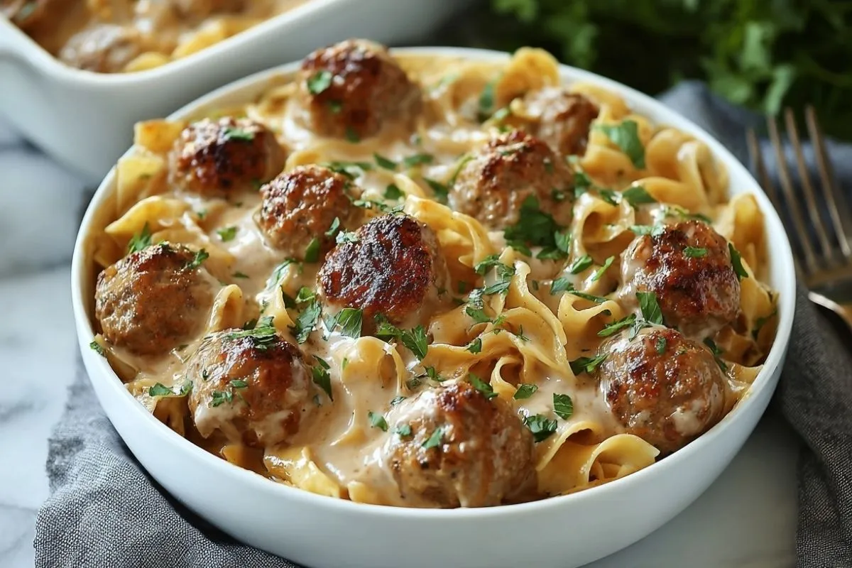 schwedischer-hackballchen-nudelauflauf