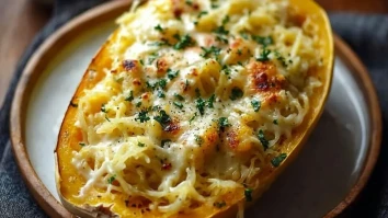 spaghettikurbis-alfredo